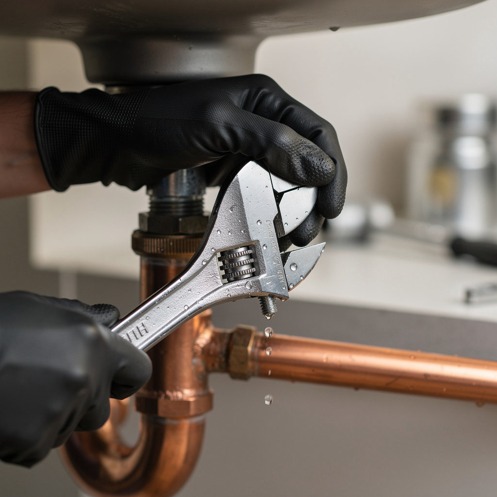 Nashville Emergency Plumbers technician performing expert plumbing repair in a Nashville home